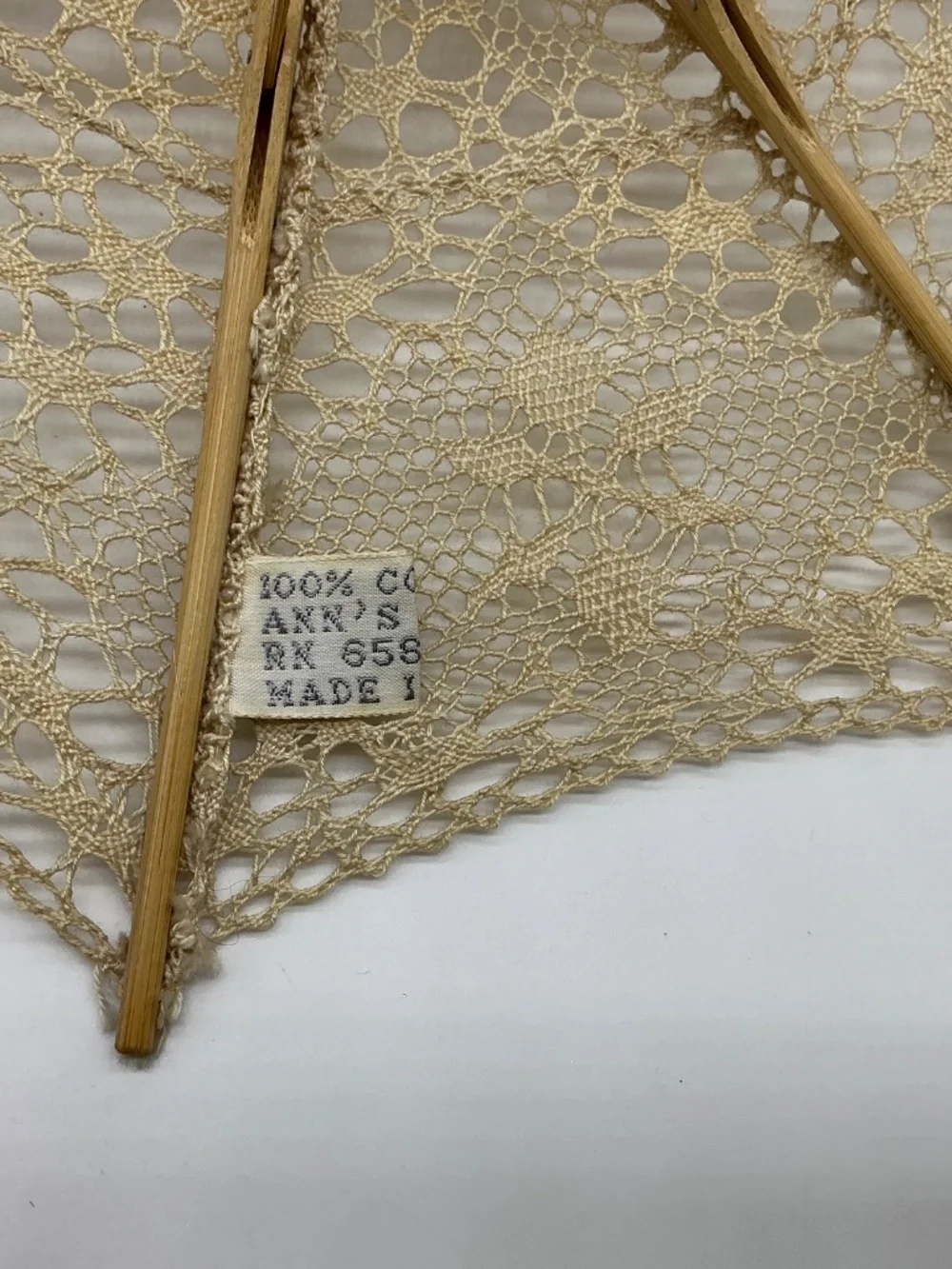 🔥 Vintage Crochet Parasol Decorative Miniature Umbrella